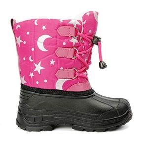 Winter JELLY BEANS Girls Snow Boots Pink Kids 11